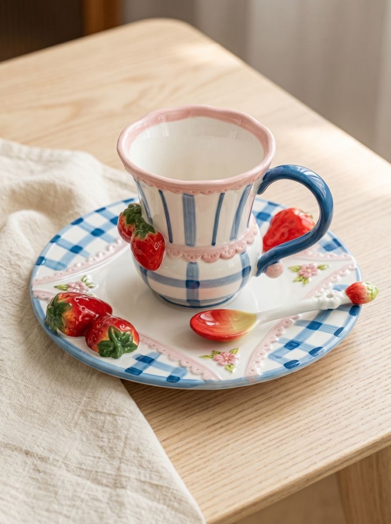 Blueberry Picnic Ceramic Gift Set