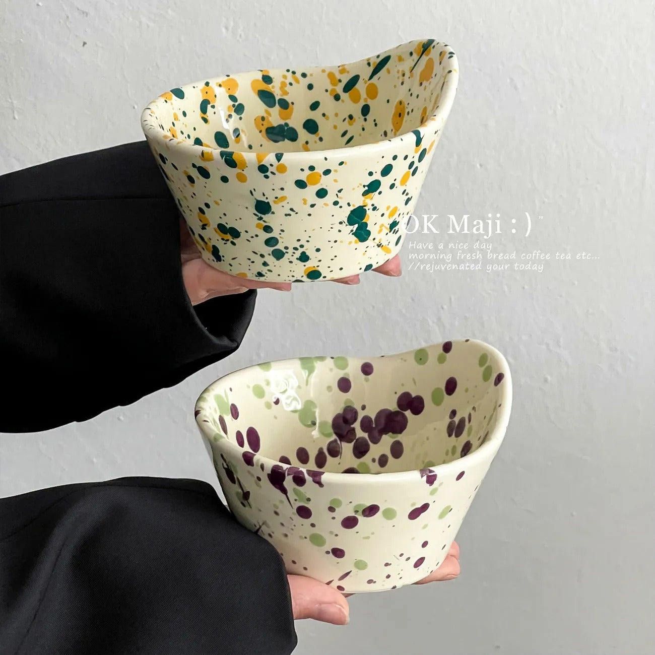 Ink Splash Breakfast Bowl