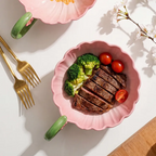 Pink Sakura Handle Bowl