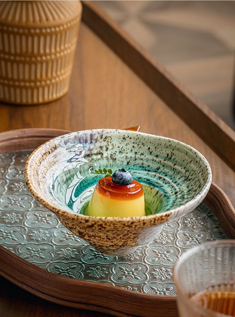 Prism Crackle Glaze Bowl