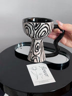 Vintage Pedestal Coffee Cup