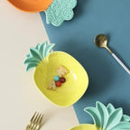 Pineapple Party Ceramic Bowl