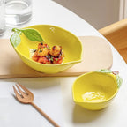 Lemon Slice Ceramic Bowl