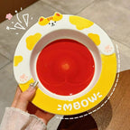 Whiskers Cat Ceramic Plate