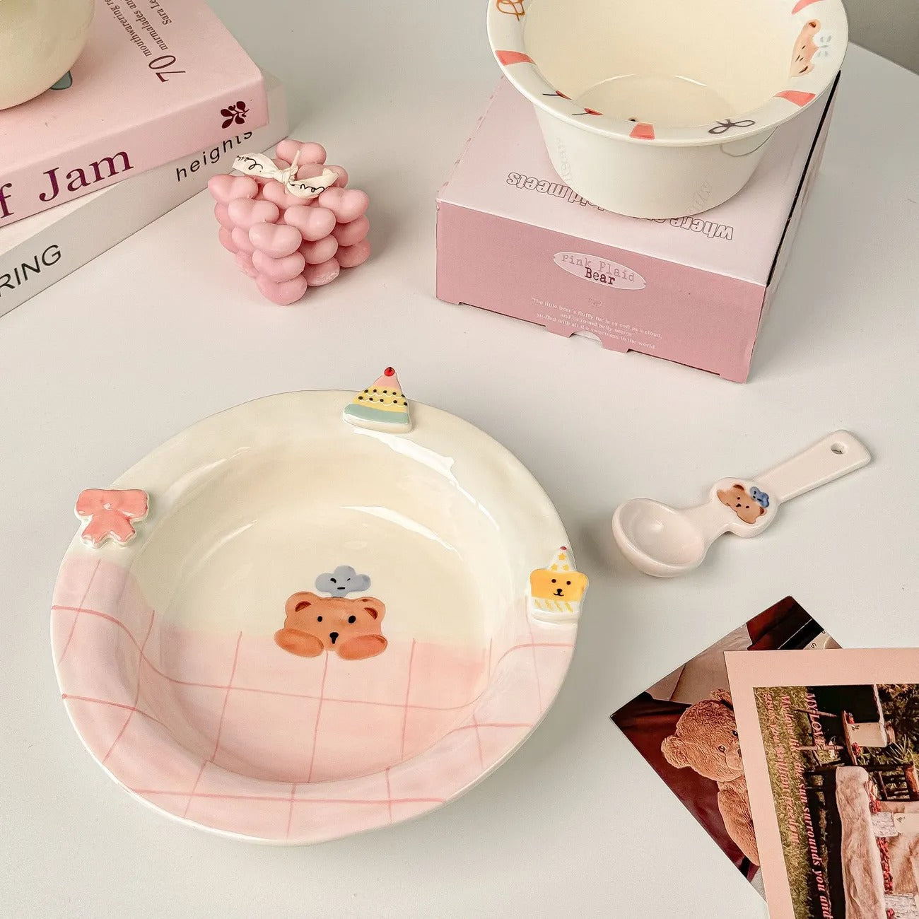Honey Bear Pasta Plate