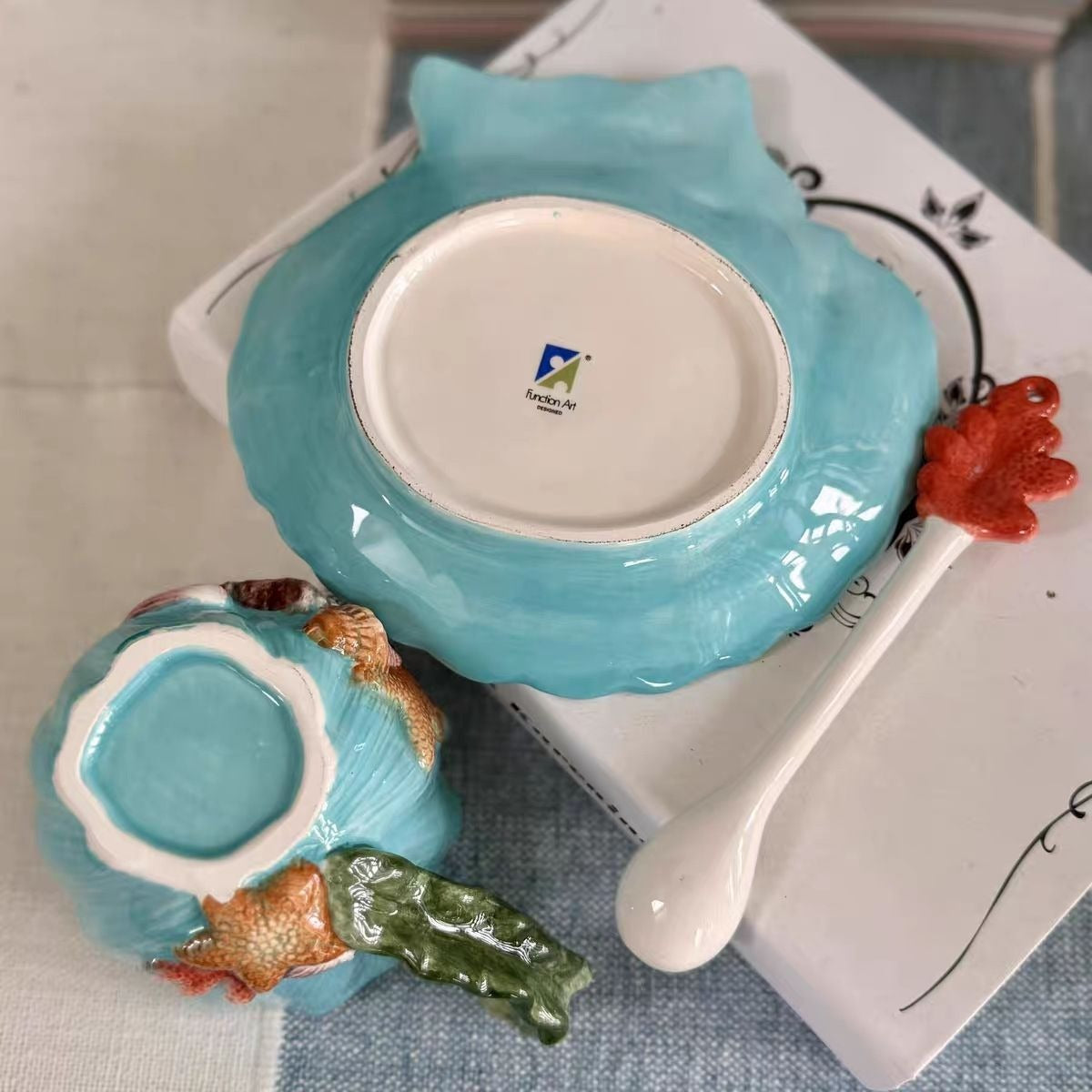 Coquillage Sea Cup & Saucer Set