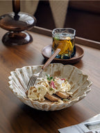 Wabi Petal Stoneware Plate