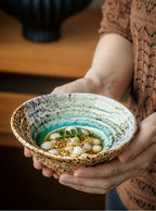 Prism Crackle Glaze Bowl