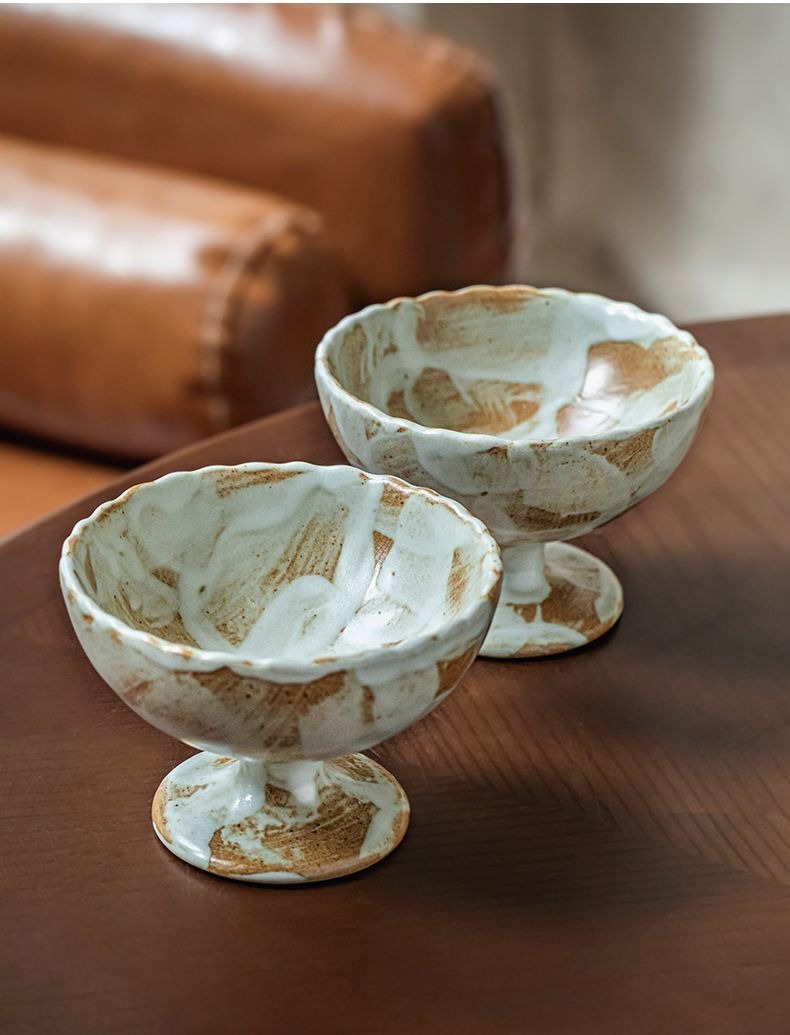 Heritage Pedestal Stoneware Bowl