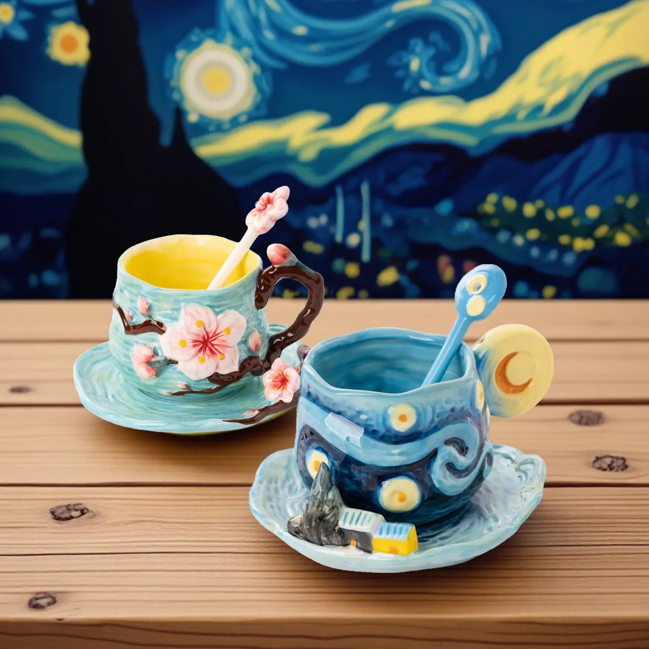Van Gogh Garden Coffee Cup