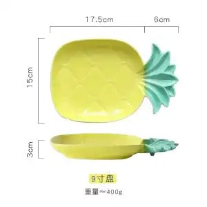 Pineapple Party Ceramic Bowl