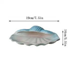Seashell Sculptural Serving Plate