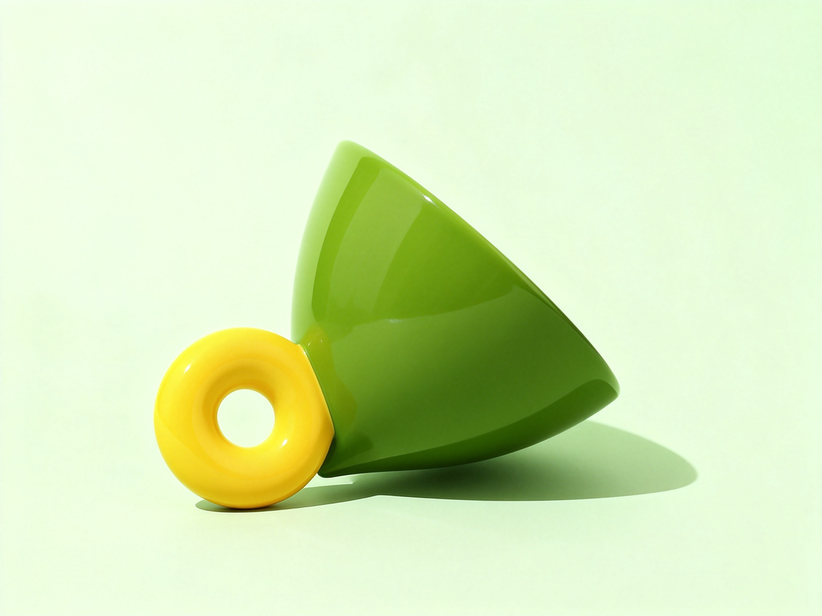 Orbit Cone Ceramic Cup