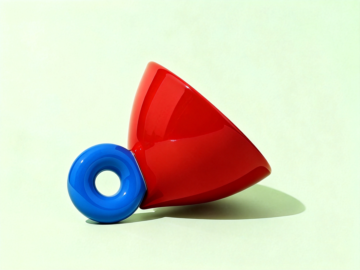 Orbit Cone Ceramic Cup