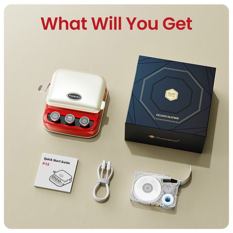 Phomemo P15 Vintage Ribbon Printer
